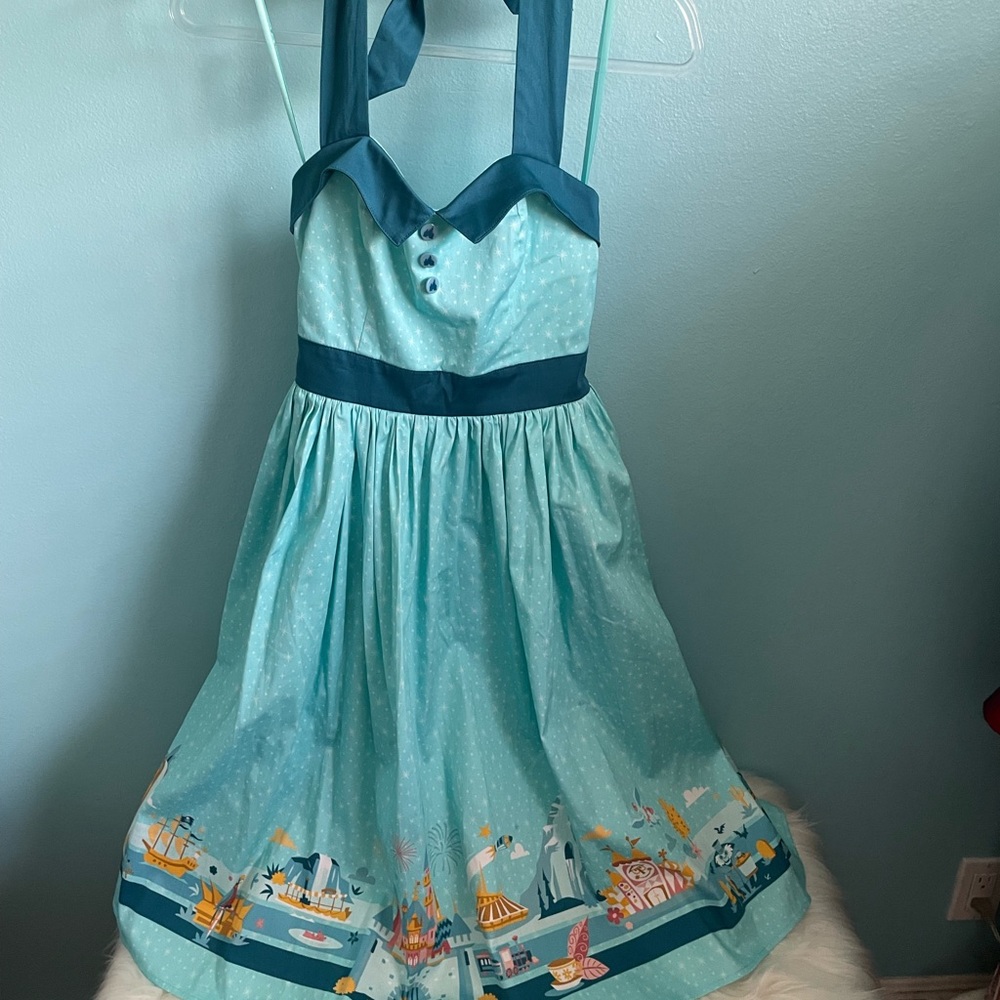DisneyParks MagicKingdom blue dress